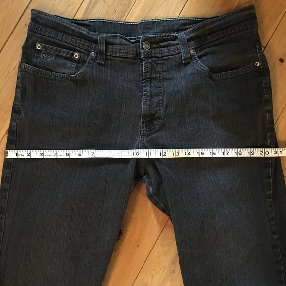 Point Zero Dark Blackish Grey Denim Jeans - Picture 13 of 16